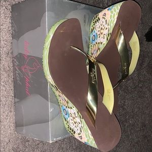 Baby Phat wedge sandals